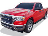 Carbon Steel + PE Step Area Both Sides Running Board-S Series 2019-2026 Ram 1500 Quad Cab (Excl. 2019-2024 Ram 1500 Classic) WB04SAE9B