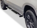 Stainless Steel + PE Step Area Both Sides Running Board-S Series 2019-2026 Ram 1500 Quad Cab (Excl. 2019-2024 Ram 1500 Classic) WB04SAE9S