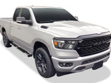 Stainless Steel + PE Step Area Both Sides Running Board-S Series 2019-2026 Ram 1500 Quad Cab (Excl. 2019-2024 Ram 1500 Classic) WB04SAE9S