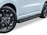 Carbon Steel + PE Step Area Both Sides Running Board-S Series 2011-2026 Dodge Durango 4-Door\  Excl. R/T, GT, GT Plus and SRT Models WB04SBE2B