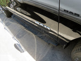 Carbon Steel + PE Step Area Both Sides Running Board-T Series 2019-2026 Ram 1500 Quad Cab (Excl. 2019-2024 Ram 1500 Classic) WB04TAE9B