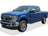 Carbon Steel Both Sides Running Board-A Series 2015-2026 Ford F-150 SuperCrew Cab\ 2022-2026 Ford F-150 Lightning SuperCrew Cab\ 2017-2026 Ford F-250/F-350 /F-450/F-550 Super Duty Crew Cab WB06AAG5M