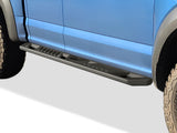 Carbon Steel Both Sides Running Board-A Series 2015-2026 Ford F-150 Super Cab\ 2017-2026 Ford F-250/F-350/F-450/F-550 Super Duty Super Cab WB06AAH8M
