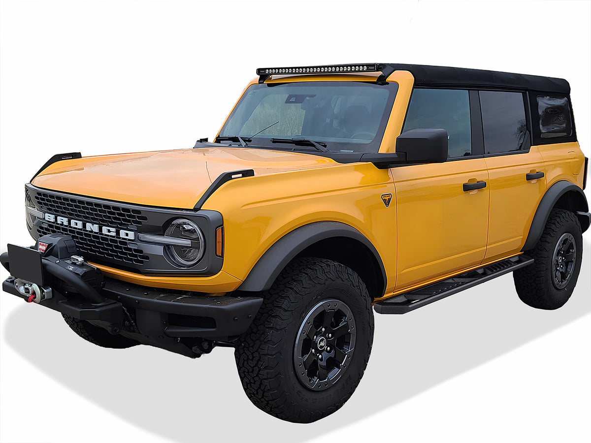 Carbon Steel Both Sides Running Board-A Series 2021-2026 Ford Bronco 4-Door WB06ACA1M