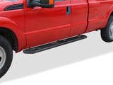 Carbon Steel Both Sides Running Board-A Series 1999-2016 Ford F-250/F-350/F-450/F-550 Super Duty Super Cab WB06AJJ3M