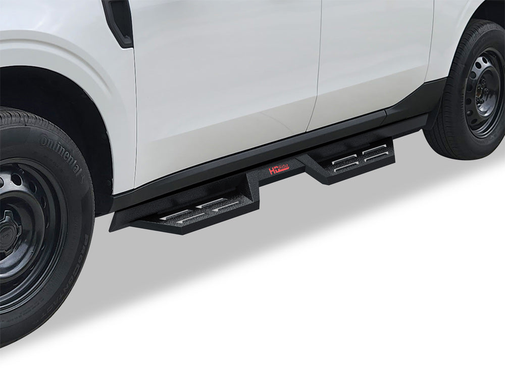 Carbon Steel Both Sides Nerf Bar DS 2022-2026 Ford Maverick\2022-2026 Ford Maverick Hybrid WB06DAG4B