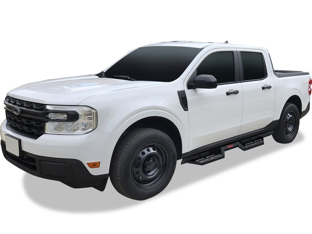 Carbon Steel Both Sides Nerf Bar DS 2022-2026 Ford Maverick\2022-2026 Ford Maverick Hybrid WB06DAG4B