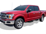 Carbon Steel Both Sides Nerf Bar DS 2015-2026 Ford F-150 SuperCrew Cab\ 2022-2026 Ford F-150 Lightning SuperCrew Cab\ 2017-2026 Ford F-250/F-350 /F-450/F-550 Super Duty Crew Cab WB06DAG5B