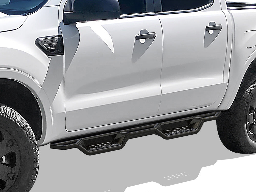 Carbon Steel Both Sides Nerf Bar 2019-2026 Ford Ranger Super Crew Cab\ 4-Door WB06NBC9B