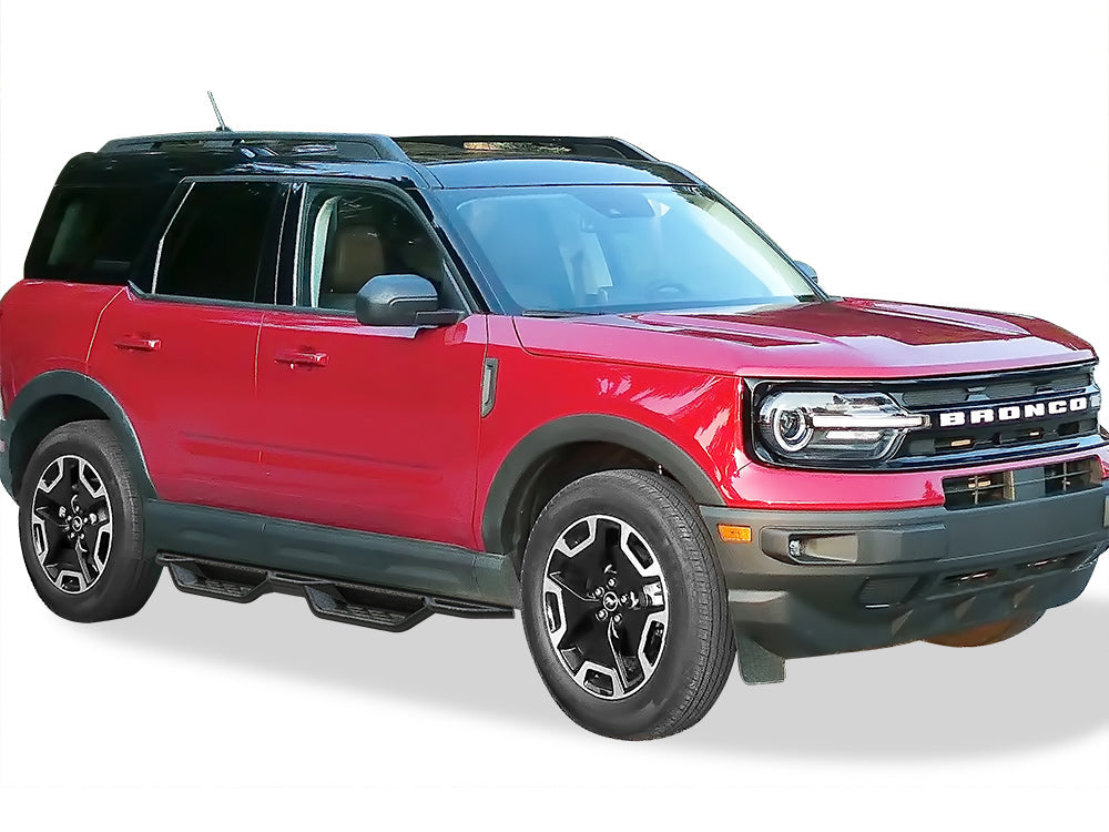 Carbon Steel Both Sides Nerf Bar 2021-2026 Ford Bronco Sport SUV WB06NCA0M