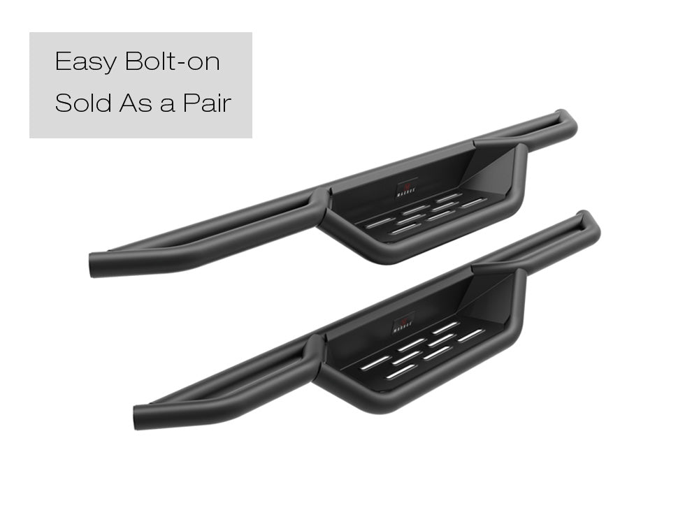 Carbon Steel Both Sides Nerf Bar 1999-2016 Ford F-250/F-350/F-450/F-550 Super Duty Regular Cab WB06NJA0B