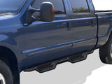 Carbon Steel Both Sides Nerf Bar 1999-2016 Ford F-250/F-350/F-450/F-550 Super Duty Crew Cab WB06NJA1B