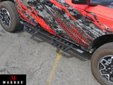 Carbon Steel Both Sides Nerf Bar RS 2021-2026 Ford Bronco 4-Door WB06RCA1B