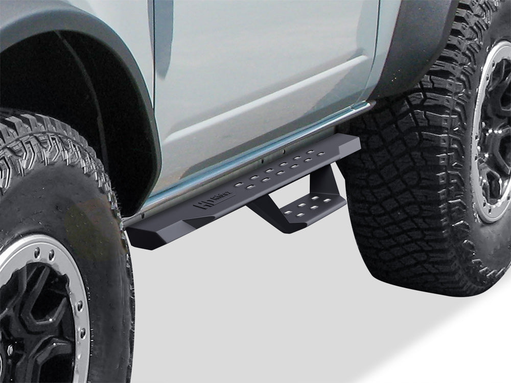 Carbon Steel Both Sides Nerf Bar RS 2021-2026 Ford Bronco 2-Door WB06RCA2B