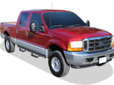 Carbon Steel Both Sides Nerf Bar RS 1999-2016 Ford F-250/F-350/F-450/F-550 Super Duty Crew Cab WB06RJA1B