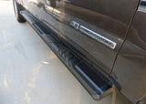 Carbon Steel + PE Step Area Both Sides Running Board-S Series 2015-2026 Ford F-150 SuperCrew Cab\ 2022-2026 Ford F-150 Lightning SuperCrew Cab\ 2017-2026 Ford F-250/F-350 /F-450/F-550 Super Duty Crew Cab WB06SAG5B