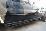 Carbon Steel + PE Step Area Both Sides Running Board-S Series 2009-2014 Ford F-150 Super Cab WB06SAG6B