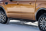 Carbon Steel + PE Step Area Both Sides Running Board-S Series 2019-2026 Ford Ranger Super Crew Cab\ 4-Door WB06SBC9B