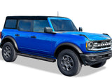 Carbon Steel + PE Step Area Both Sides Running Board-S Series 2021-2026 Ford Bronco 4-Door WB06SCA1B