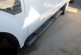 Carbon Steel + PE Step Area Both Sides Running Board-S Series 1999-2016 Ford F-250/F-350/F-450/F-550 Super Duty Super Cab WB06SJJ3B
