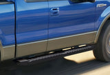 Carbon Steel + PE Step Area Both Sides Running Board-T Series 2009-2014 Ford F-150 Super Cab WB06TAG6B