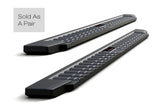 Carbon Steel + PE Step Area Both Sides Running Board-T Series 2009-2014 Ford F-150 Super Cab WB06TAG6B