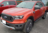 Carbon Steel + PE Step Area Both Sides Running Board-T Series 2019-2026 Ford Ranger Super Crew Cab\ 4-Door WB06TBC9B