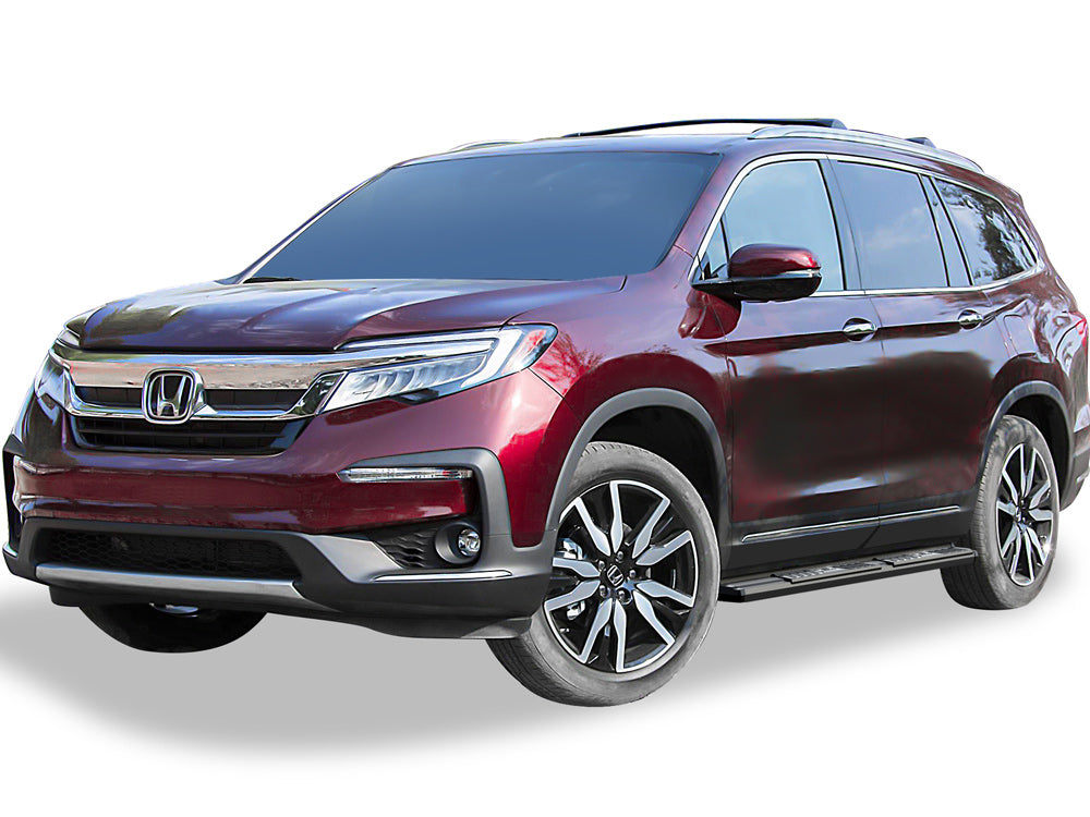 Carbon Steel + PE Step Area Both Sides Running Board-S Series 2016-2022 Honda Pilot WB08SCE2B