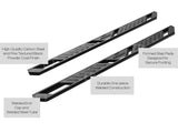 Carbon Steel Both Sides Running Board-A Series 2007-2018 Jeep Wrangler JK 4 Door WB10AAJ7M