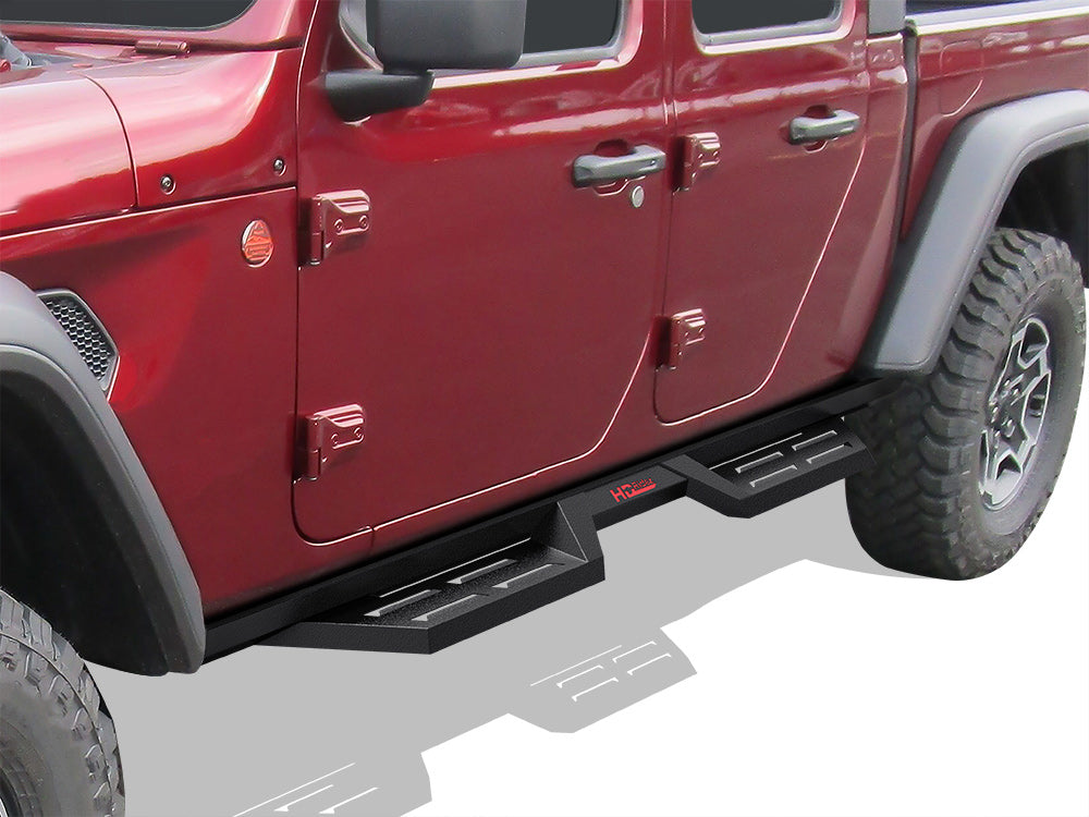 Carbon Steel Both Sides Nerf Bar DS 2020-2026 Jeep Gladiator WB10DAA5B