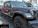 Carbon Steel Both Sides Nerf Bar RS 2020-2026 Jeep Gladiator WB10RAA5B