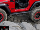 Carbon Steel Both Sides Nerf Bar RS 2018-2026 Jeep Wrangler JL 2-Door WB10RAA6B