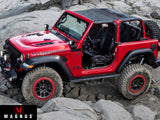 Carbon Steel Both Sides Nerf Bar RS 2018-2026 Jeep Wrangler JL 2-Door WB10RAA6B