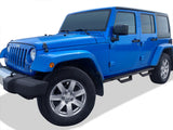 Carbon Steel Both Sides Nerf Bar RS 2007-2018 Jeep Wrangler JK 4-Door (Factory sidesteps or rock rails have to be removed) WB10RAJ7B
