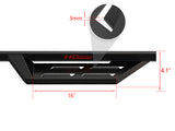 Carbon Steel Both Sides Nerf Bar DS 2004-2024 Nissan Titan Crew Cab (Exl. 2016 Models)\ 2016-2024 Nissan Titan XD Crew Cab WB14DJE0B