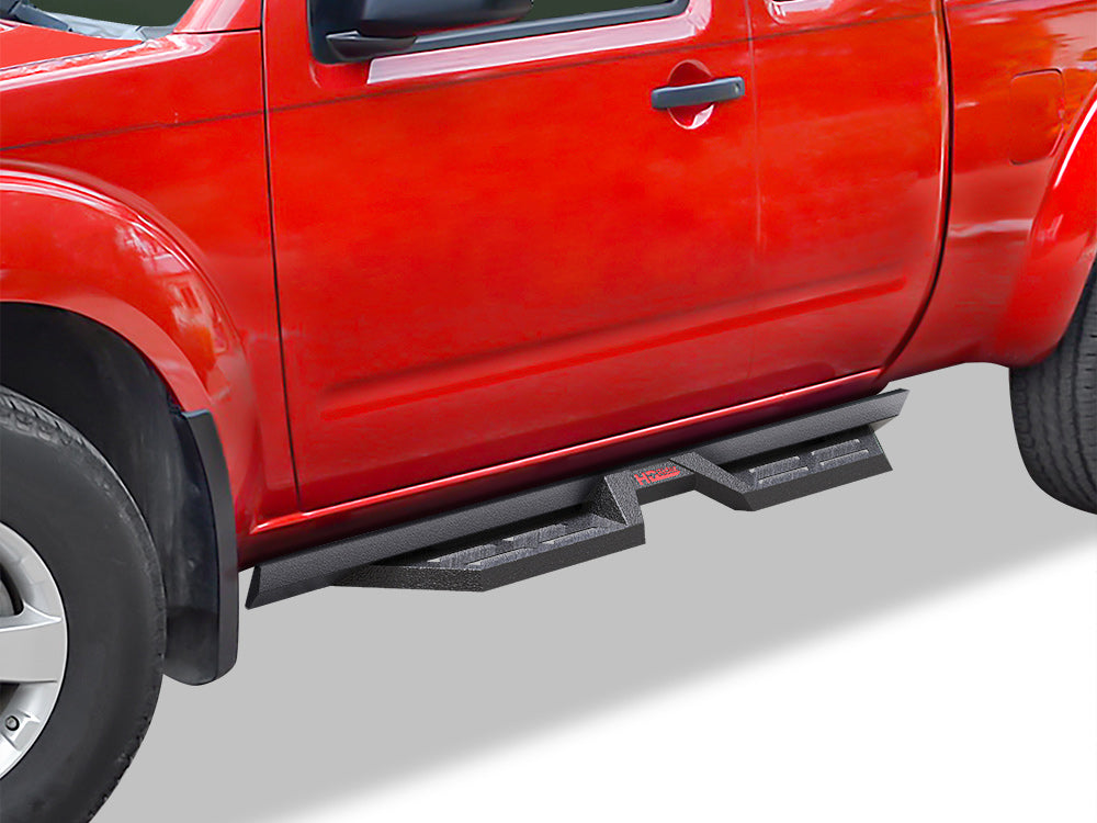 Carbon Steel Both Sides Nerf Bar DS 2005-2024 Nissan Frontier King Cab\ 2005-2012 Suzuki Equator Extra Cab WB14DJI4B