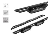 Carbon Steel Both Sides Nerf Bar 2004-2024 Nissan Titan King Cab (Exl.2016 Models)\ 2017-2019 Nissan Titan XD King Cab WB14NJD9M