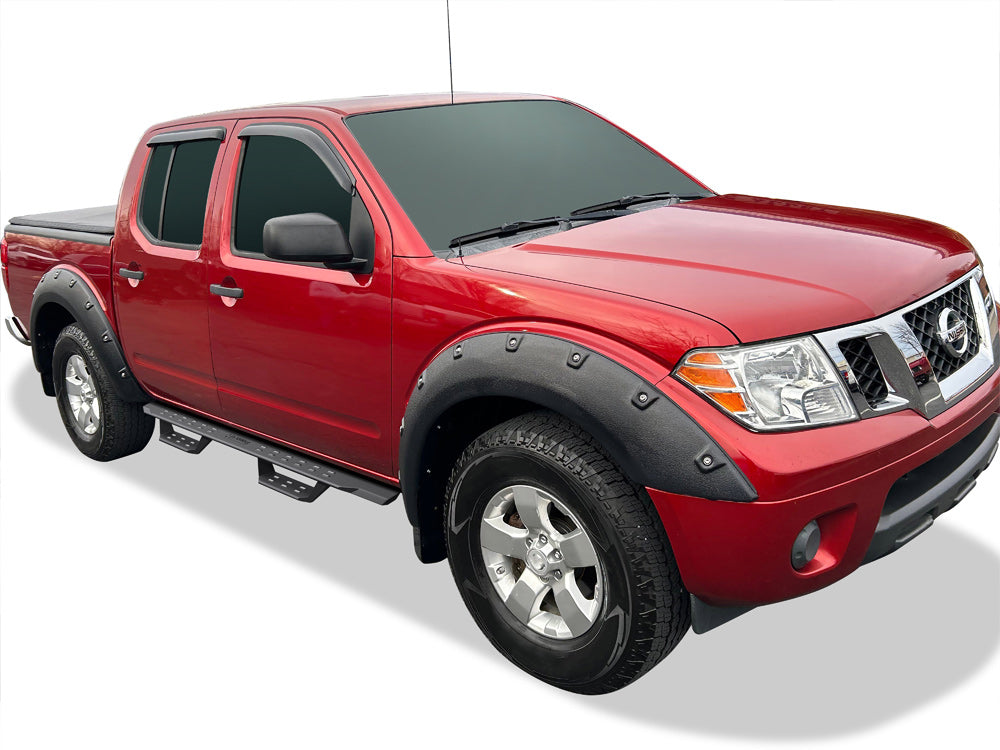 Carbon Steel Both Sides Nerf Bar RS 2005-2026 Nissan Frontier Crew Cab WB14RJI5B