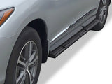 Carbon Steel + PE Step Area Both Sides Running Board-S Series 2013-2016 Infinti QX60\ 2013-2021 Nissan Pathfinder (Excl. Platinum Model) WB14SAH0B