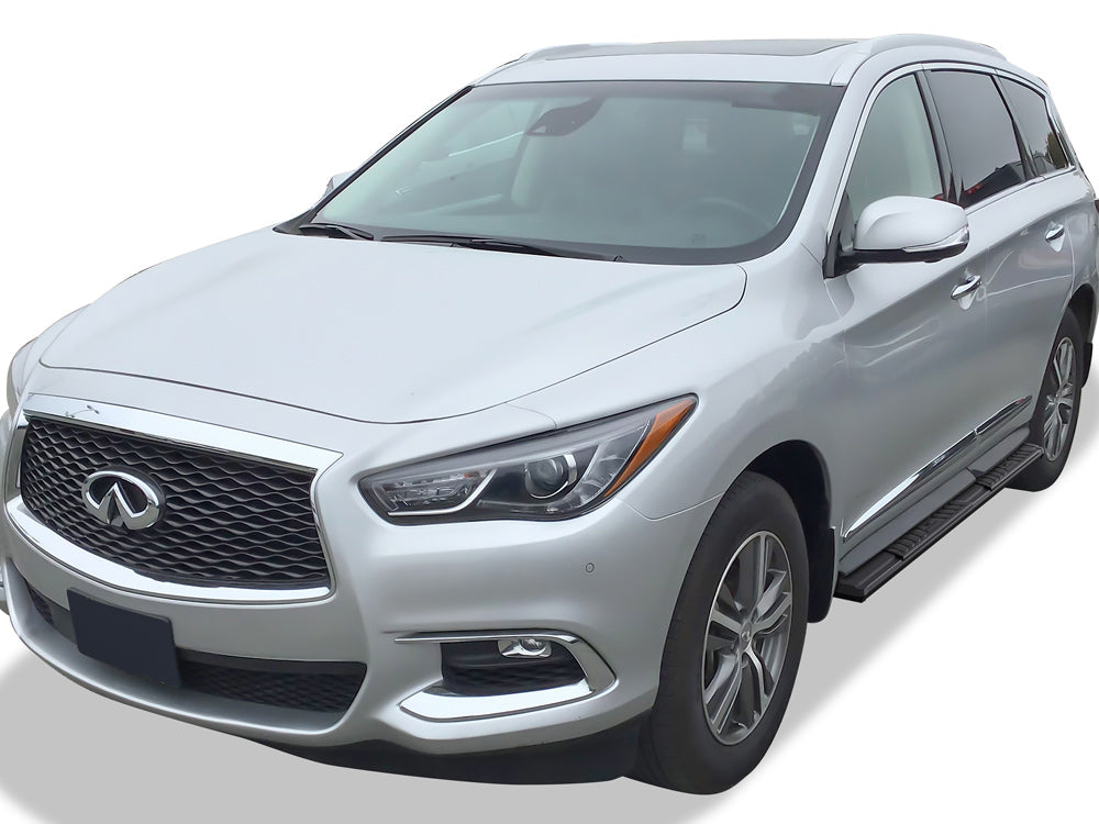 Carbon Steel + PE Step Area Both Sides Running Board-S Series 2013-2016 Infinti QX60\ 2013-2021 Nissan Pathfinder (Excl. Platinum Model) WB14SAH0B