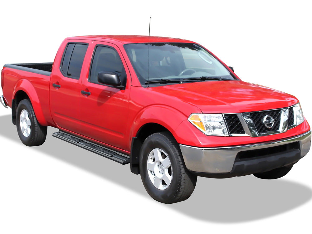 Carbon Steel + PE Step Area Both Sides Running Board-S Series 2005-2026 Nissan Frontier Crew Cab WB14SJI5B