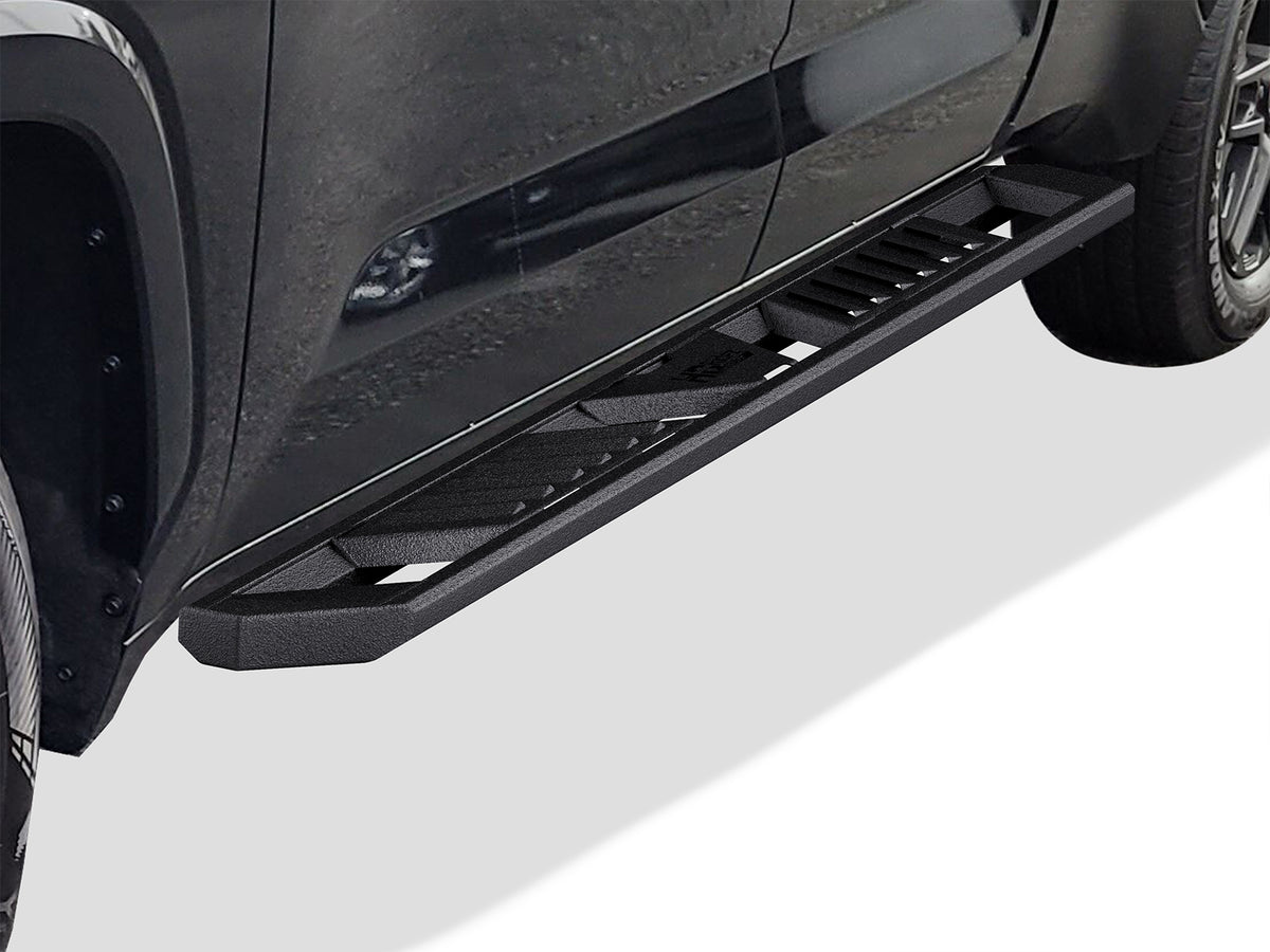 Carbon Steel Both Sides Running Board-A Series 2022-2026 Toyota Tundra Double Cab WB20ABI7M