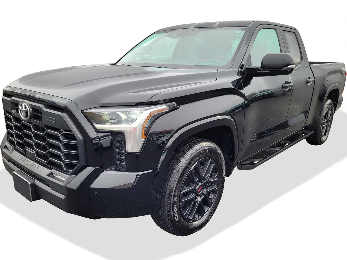 Carbon Steel Both Sides Running Board-A Series 2022-2026 Toyota Tundra Double Cab WB20ABI7M