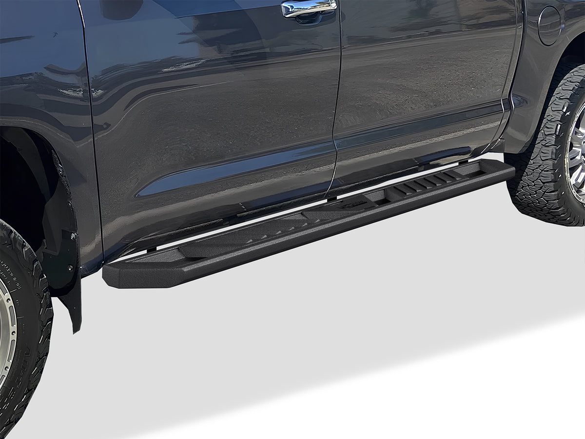 Carbon Steel Both Sides Running Board-A Series 2007-2021 Toyota Tundra CrewMax Cab WB20AJI8M
