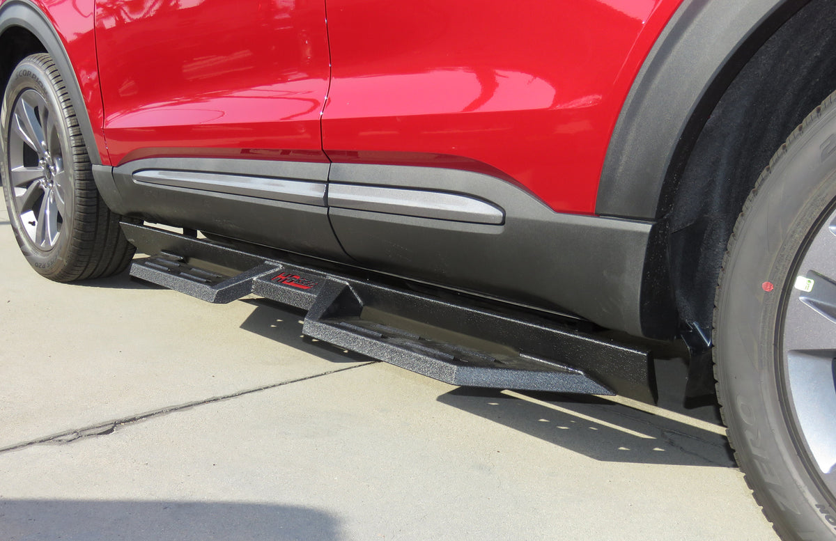 Carbon Steel Both Sides Nerf Bar DS 2024-2026 Toyota Tacoma Double/Crew Cab (Incl. Hybrid Model) WB20DAE8B