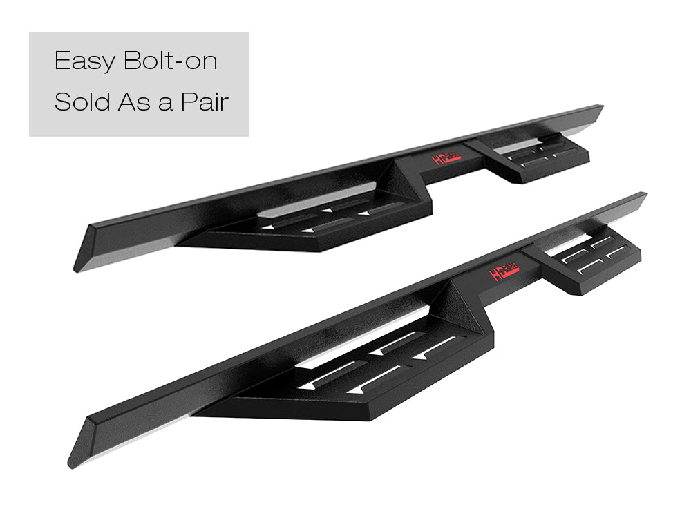 Carbon Steel Both Sides Nerf Bar DS 2024-2026 Toyota Tacoma Double/Crew Cab (Incl. Hybrid Model) WB20DAE8B