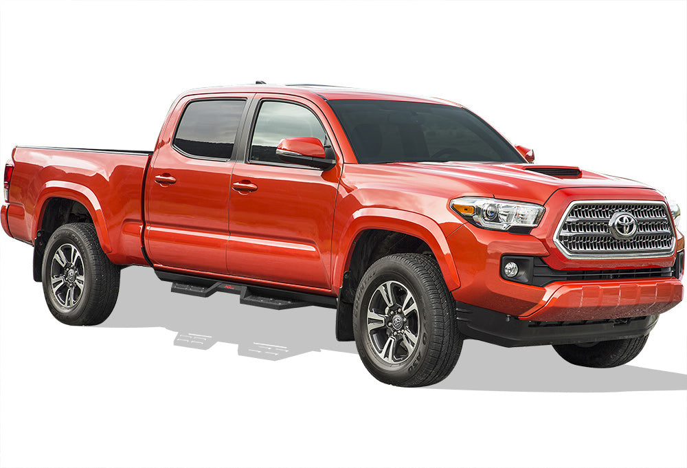 Carbon Steel Both Sides Nerf Bar DS 2005-2023 Toyota Tacoma Double Cab/Crew Cab WB20DJE8B