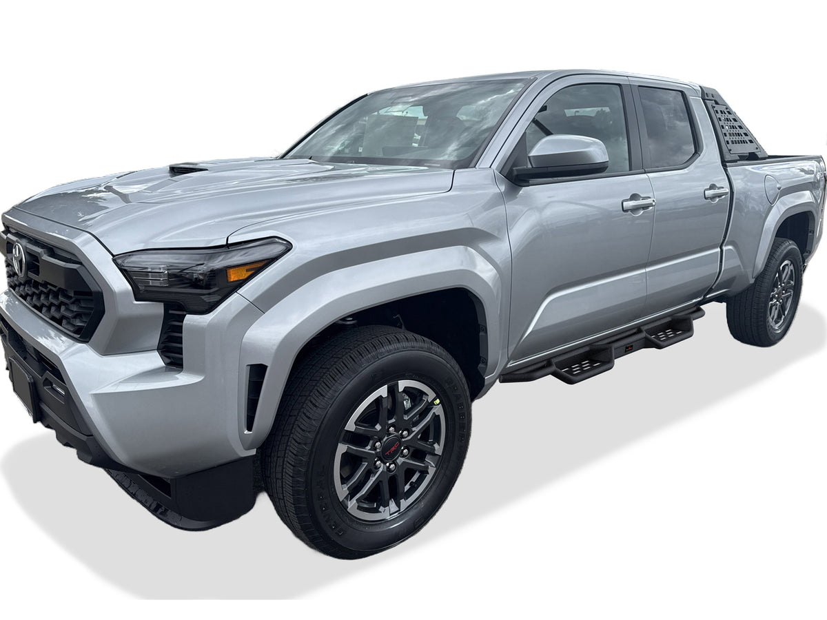 Carbon Steel Both Sides Nerf Bar 2024-2026 Toyota Tacoma Double/Crew Cab (Incl. Hybrid Model) WB20NAE8M