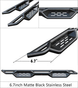 Carbon Steel Both Sides Nerf Bar 2024-2026 Toyota Tacoma Double/Crew Cab (Incl. Hybrid Model) WB20NAE8M