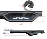 Carbon Steel Both Sides Nerf Bar 2010-2013 Toyota 4Runner SR5\ 2010-2024 Toyota 4Runner Limited\ 2019-2022 Toyota 4Runner Nightshade Edition WB20NBC0M